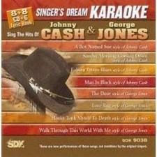 Johnny Cash & George - Singer's Dream Karaoke CDG